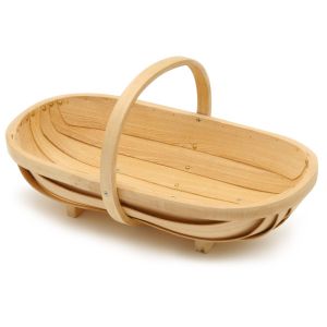 Damaged Burgon & Ball Wooden Trug - Large